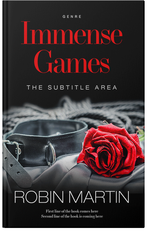 Front view of Premade Erotica Book Cover - Fuzzy Wuzzy Brown