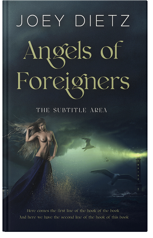 Front view of Premade Erotica Book Cover - Mirage