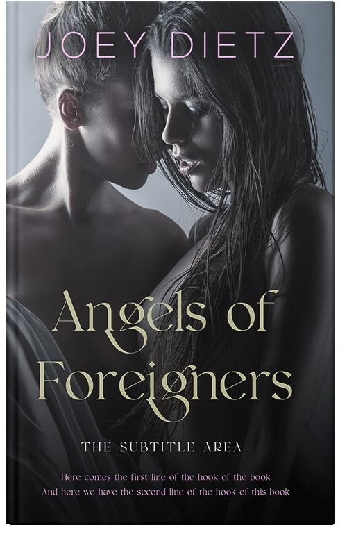 Front view of Premade Erotica Book Cover - Shark