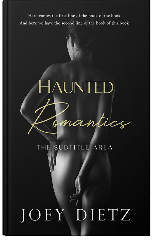 Front view of Premade Erotica Book Cover - Cod Gray