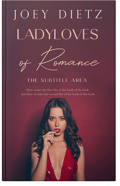 Front view of Premade Erotica Book Cover - Tawny Port