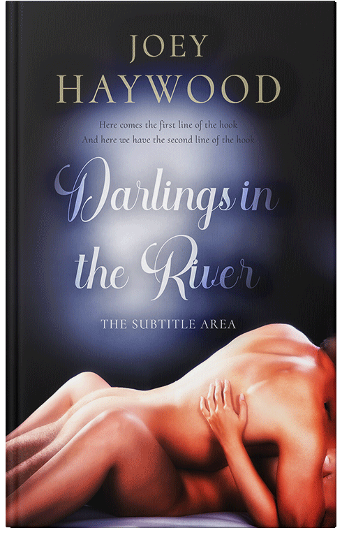 Front view of Premade Erotica Book Cover - Rose Fog