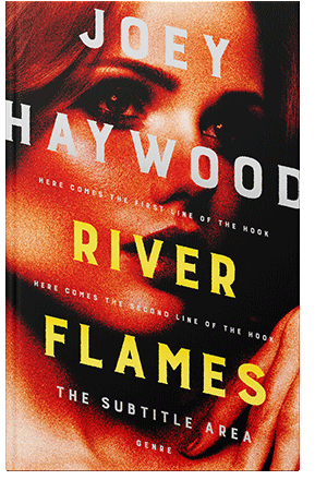 Pre Made Book Cover Sandy brown