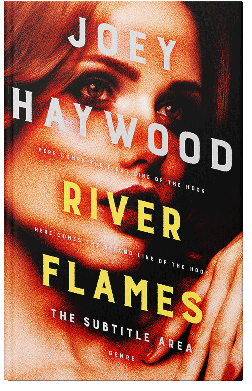 Front view of Premade Erotica Book Cover - Sandy Brown