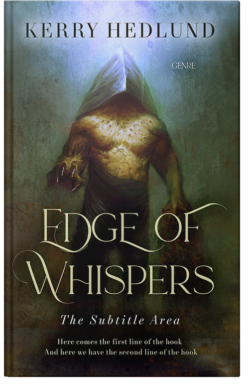 Front view of Premade Fantasy Book Cover - Rangitoto