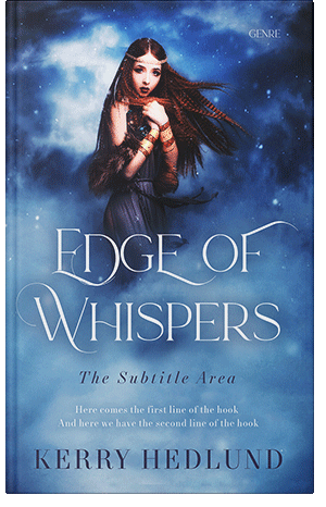 Premade Book Cover Steel Blue