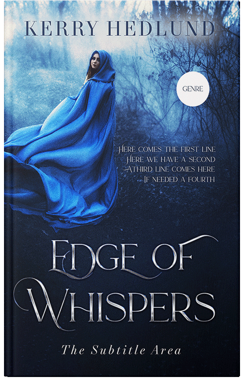 Front view of Premade Fantasy Book Cover - Firefly