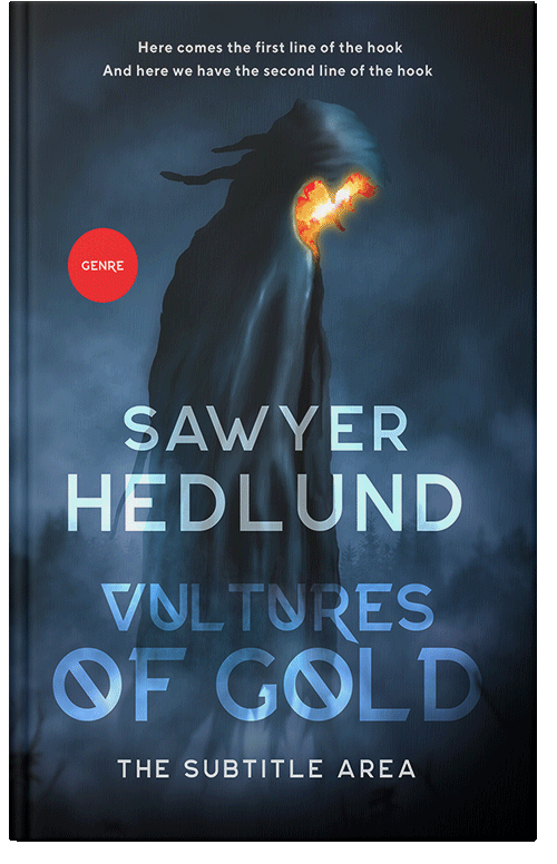 Front view of Premade Fantasy Book Cover - Big Stone