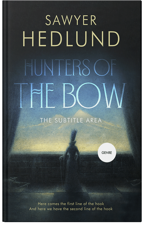 Front view of Premade Fantasy Book Cover - Rainee