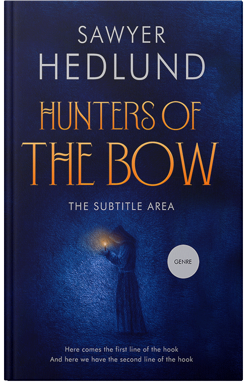 Front view of Premade Fantasy Book Cover - Deep Cove