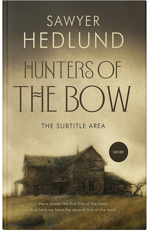 Front view of Premade Fantasy Book Cover - Yuma