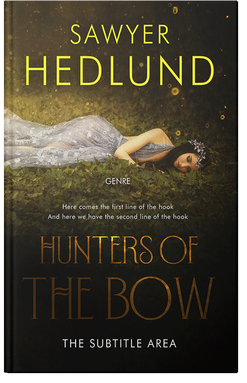 Front view of Premade Fantasy Book Cover - Eternity