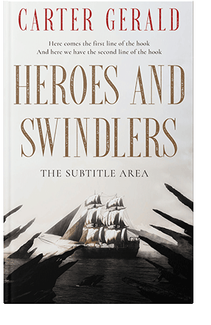 Pre Made Book Cover Cod Gray