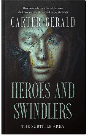 Premade Book Cover Cod Gray