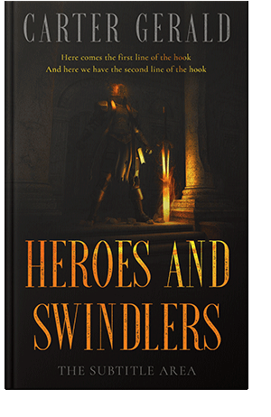 Pre Made Book Cover Zeus