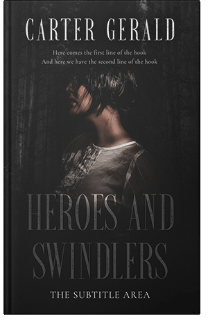 Premade Book Cover Cod Gray