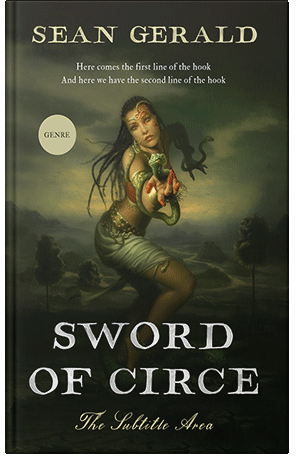 Premade Book Cover Black Olive