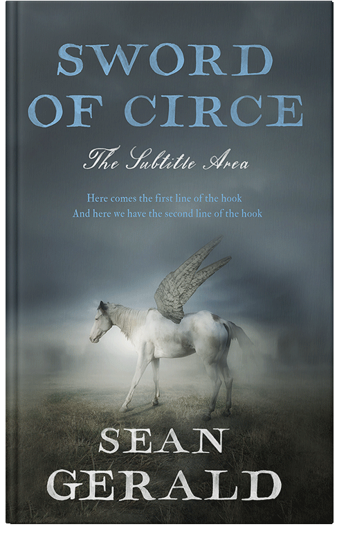 Front view of Premade Fantasy Book Cover - Cape Cod