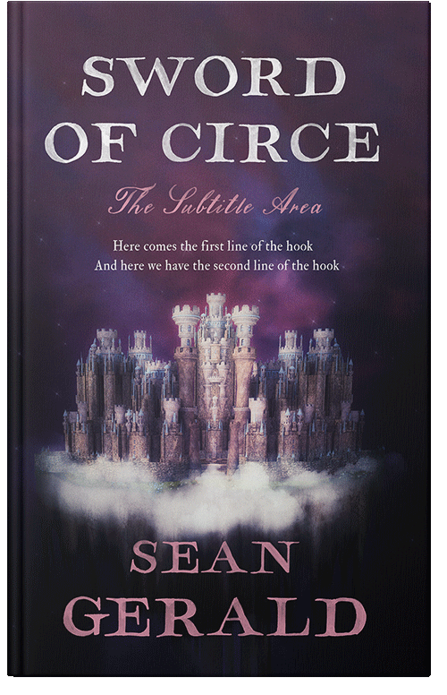 Front view of Premade Fantasy Book Cover - Bleached Cedar