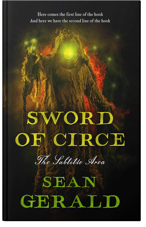 Front view of Premade Fantasy Book Cover - El Paso