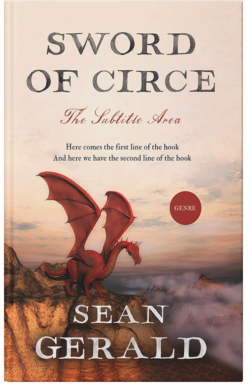 Front view of Premade Fantasy Book Cover - Albescent White