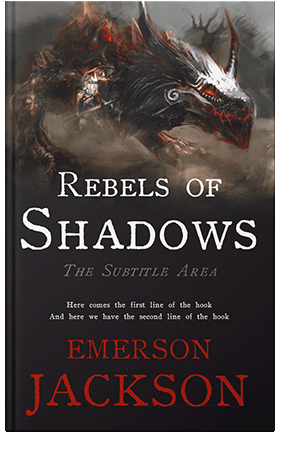 Pre Made Book Cover Thunder