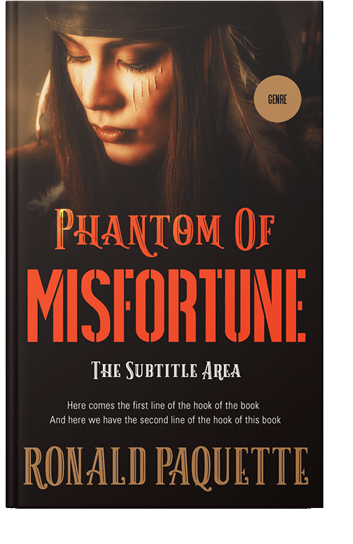 Front view of Red Damask #11601 - Premade Historical Book Cover