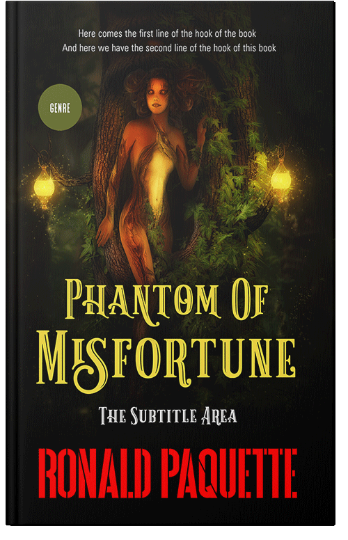 Front view of Premade Fantasy Book Cover - Zest