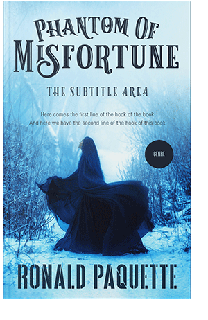 Pre Made Book Cover Biscay