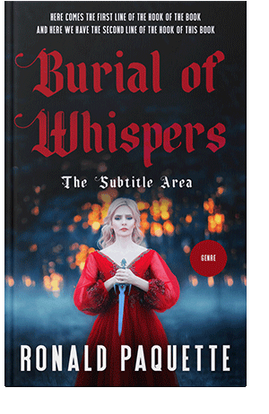 Pre Made Book Cover Fuzzy Wuzzy Brown