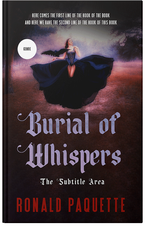 Front view of Premade Fantasy Book Cover - Bouquet