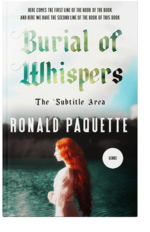 Pre Made Book Cover Aztec