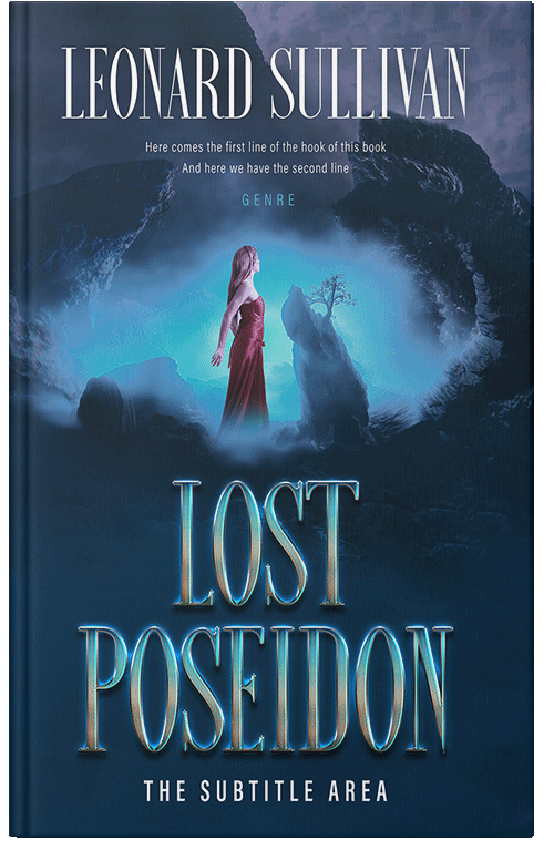 Front view of Premade Fantasy Book Cover - Elephant