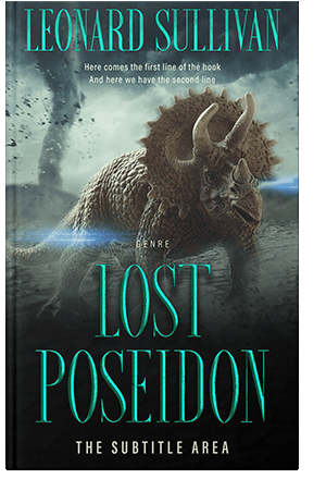 Pre Made Book Cover Outer Space