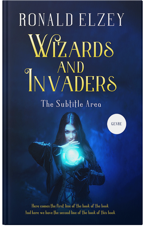 Front view of Premade Fantasy Book Cover - Deep Cove