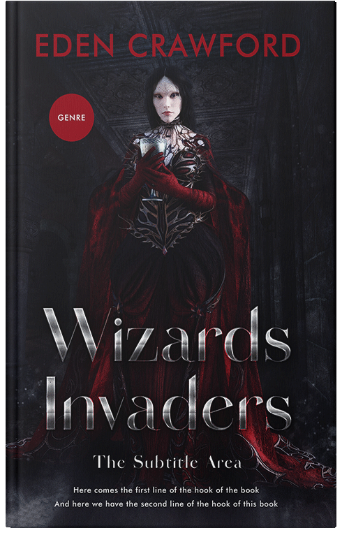 Front view of Premade Fantasy Book Cover - Cinder