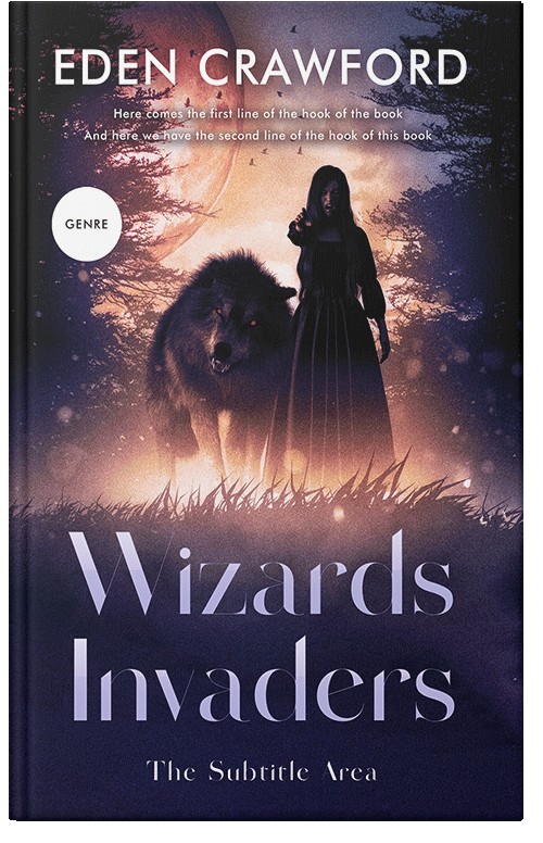 Front view of Premade Fantasy Book Cover - Eunry