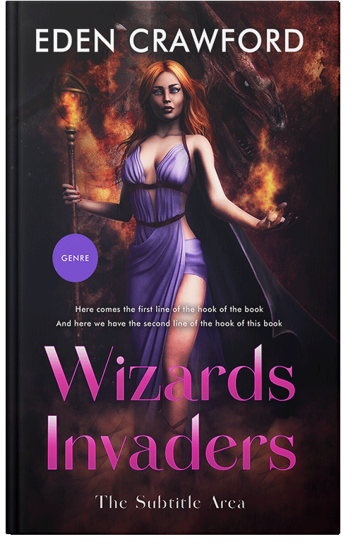 Front view of Premade Fantasy Book Cover - Gondola