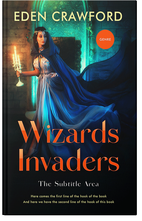 Front view of Premade Fantasy Book Cover - Bunker