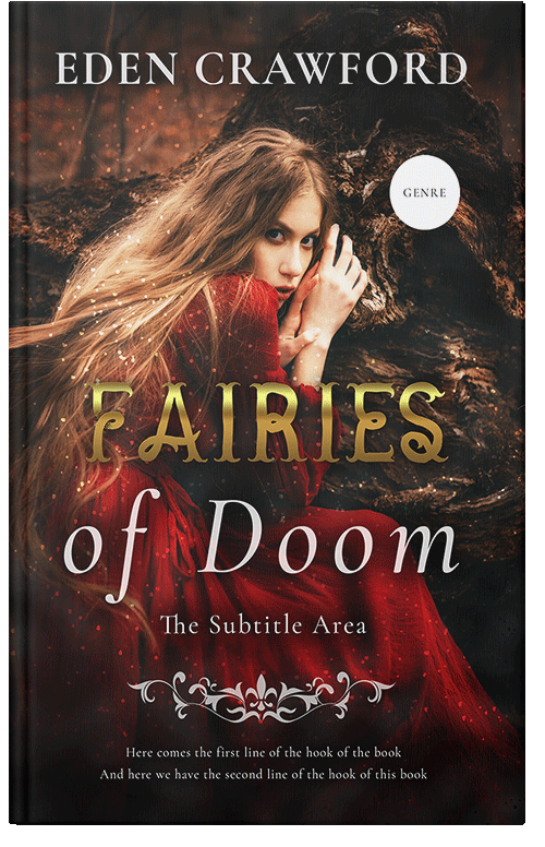 Front view of Premade Fantasy Book Cover - Eclipse