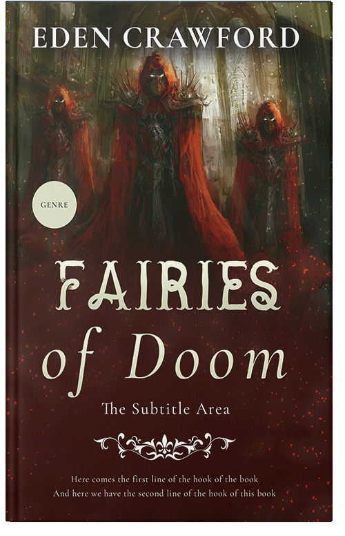 Front view of Premade Historical Book Cover - Paco