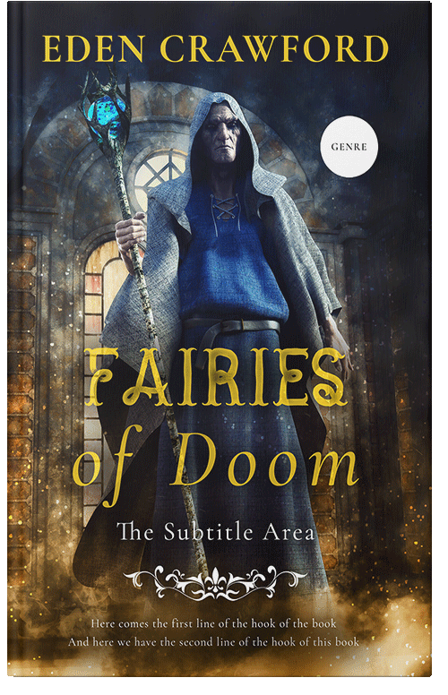 Front view of Premade Fantasy Book Cover - Baltic Sea