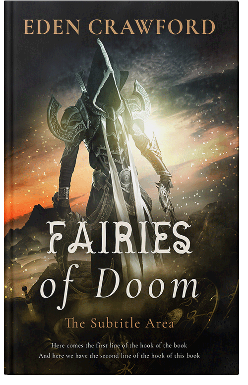 Front view of Premade Fantasy Book Cover - Pavlova