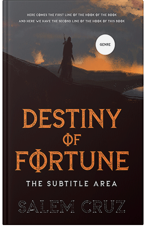 Premade Book Cover Gondola