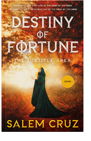 Pre Made Book Cover Crowshead