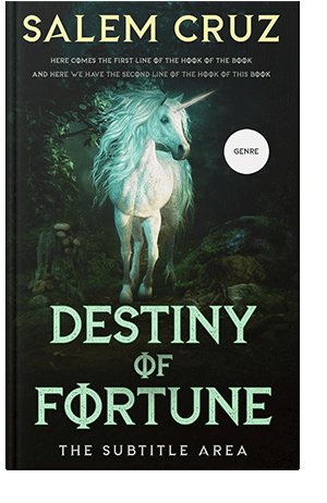 Pre Made Book Cover Marshland