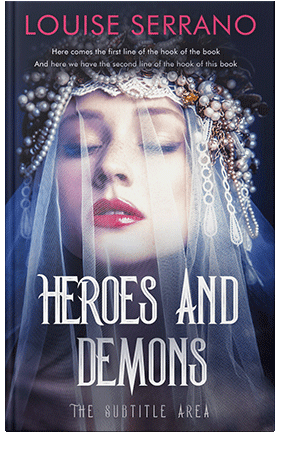 Pre Made Book Cover Martinique