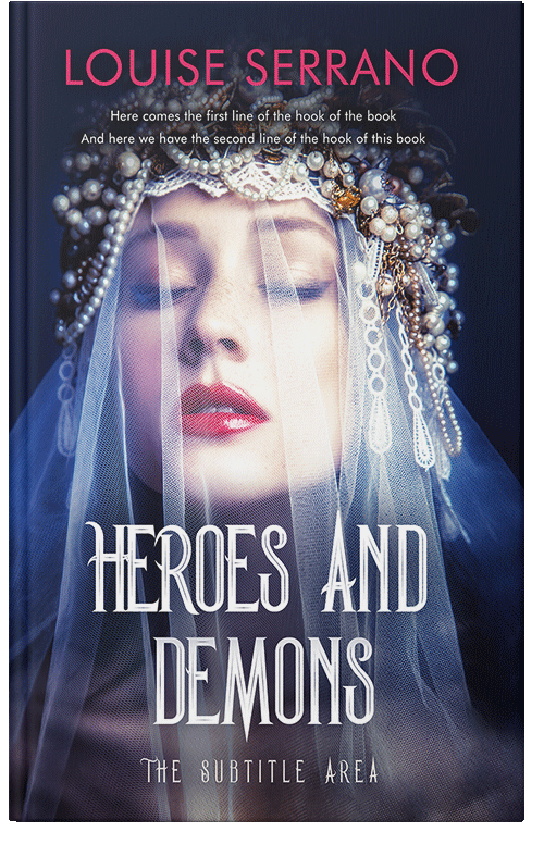 Front view of Premade Fantasy Book Cover - Martinique