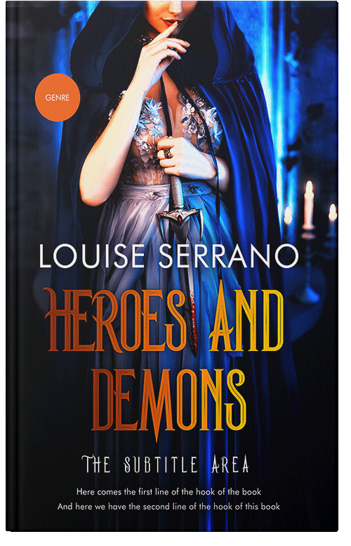 Front view of Premade Fantasy Book Cover - Tumbleweed