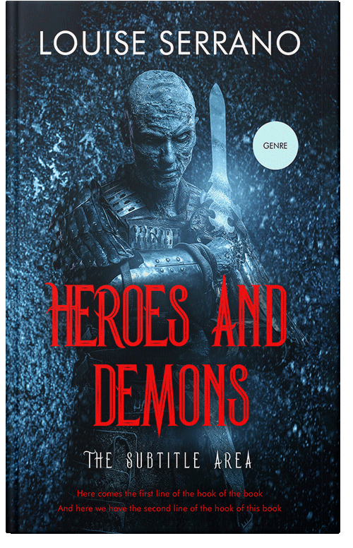 Front view of Premade Fantasy Book Cover - Firefly